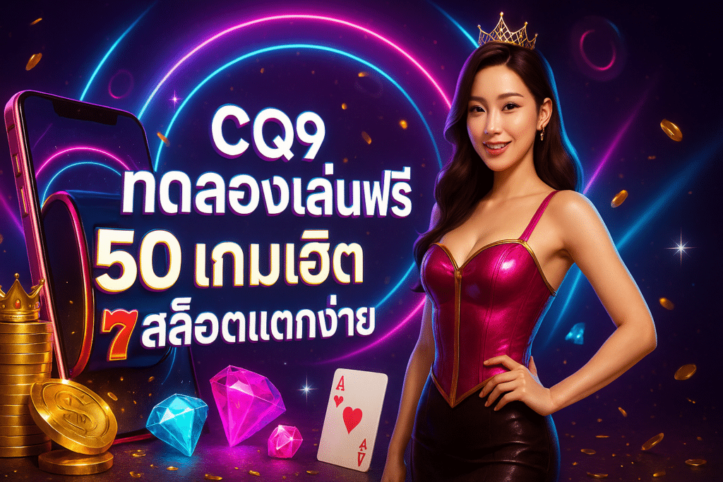 CQ9 ทดลองเล่นฟรี