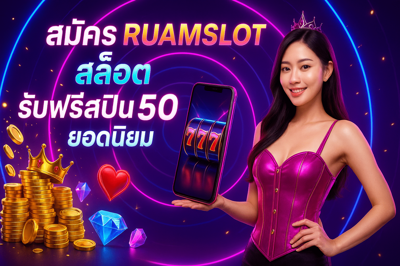 สมัคร RUAMSLOT สล็อต